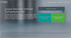 Desktop Screenshot of junipernetworksdcp.com