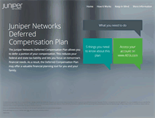 Tablet Screenshot of junipernetworksdcp.com
